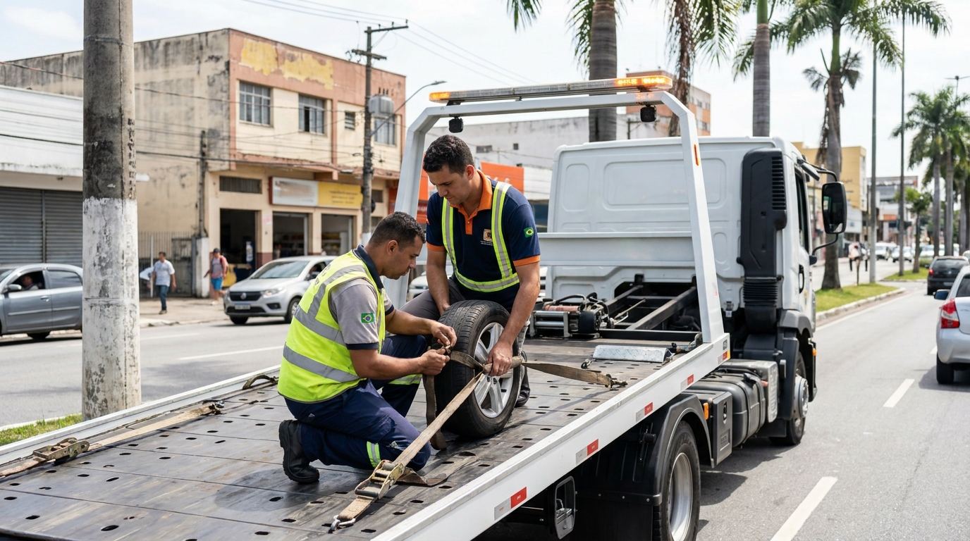 Reboque de Carro no Jardim Paris, Maringá‑PR